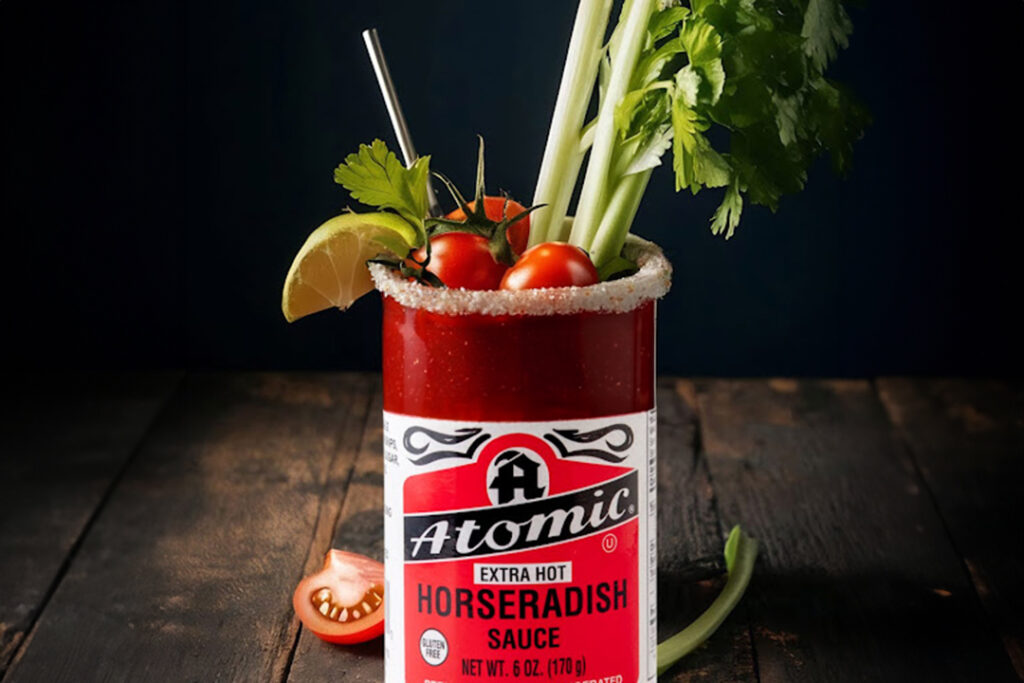 Atomic Bloody Mary Recipe Extra Hot Atomic Horseradish