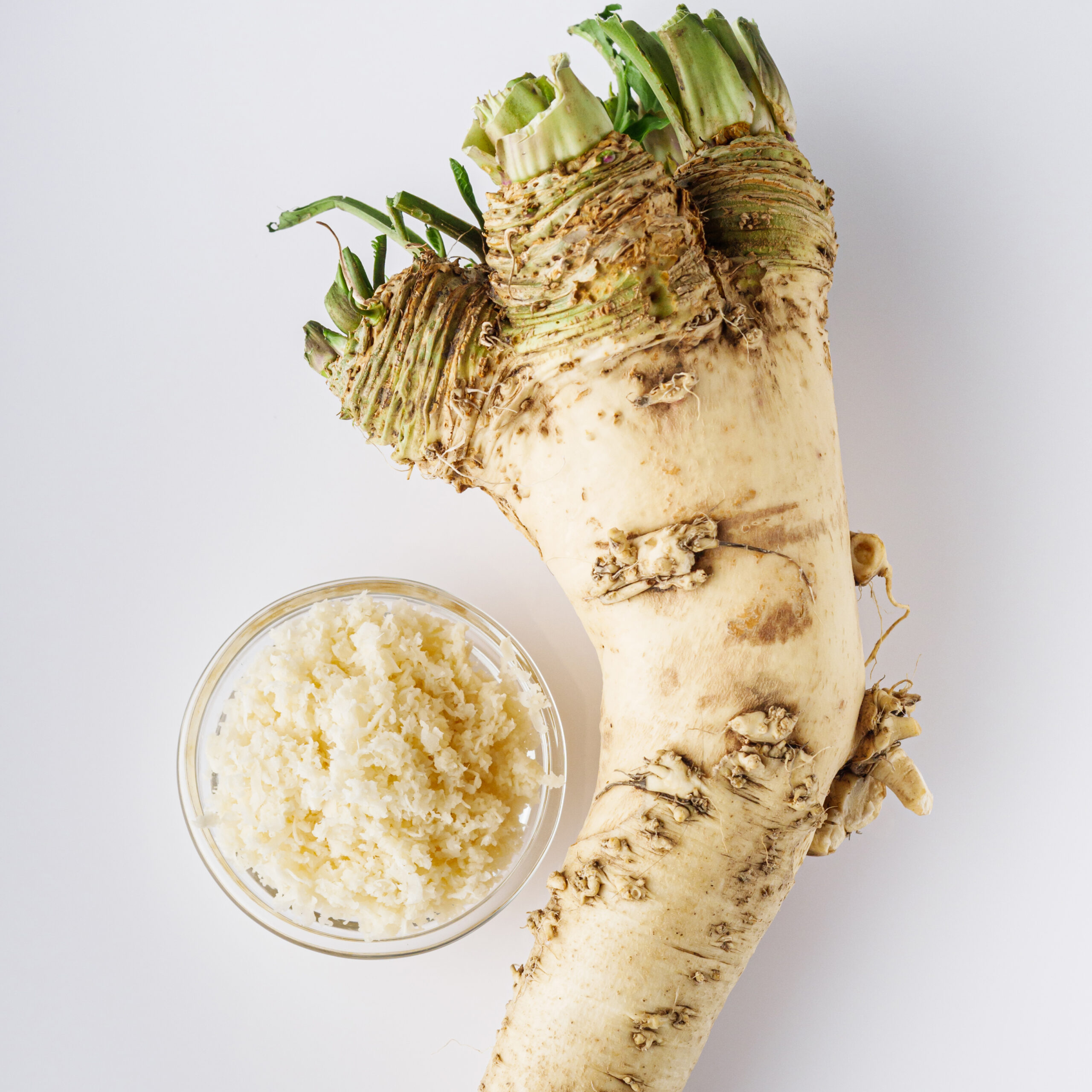 Is horseradish the same as wasabi in Los Angeles, CA and San Diego, CA.