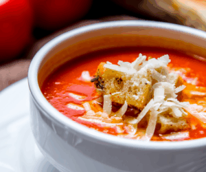 Best spicy creamy tomato soup recipe in Los Angeles, CA and Sacramento, CA