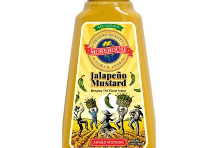 Jalapeno morehouse mustard in Sacrament, CA.